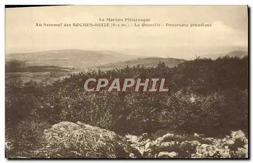 Cartes postales Au sommet des Roches Suize La Gravelle