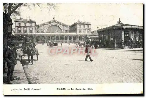 Cartes postales Paris La Gare de L&#39Est