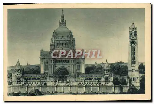 Ansichtskarte AK La basilique de Lisieux Vue generale du projet