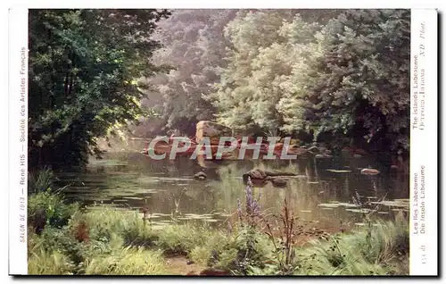 Cartes postales Les iles labeaume Rene His Salon de 1913