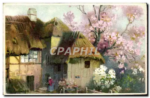 Cartes postales Fantaisie Maison