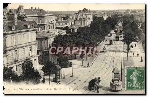 Ansichtskarte AK Angers Boulevard de la Mairie