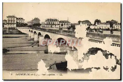 Cartes postales Saumur Pont Napoleon