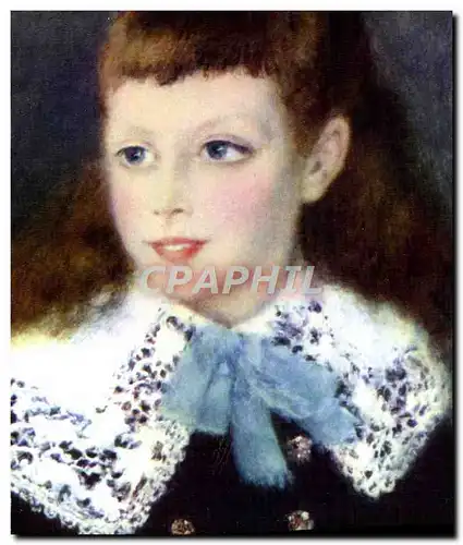 Cartes postales moderne Renoir Portrait de mademoiselle Marthe Berard Musee de Sao Paulo Bresil Brazil