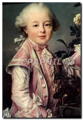 Moderne Karte Drouais Portrait du Comte de Nogent Musee du Louvre Paris