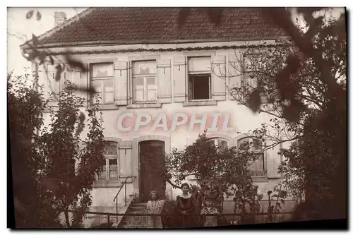 CARTE PHOTO Maison