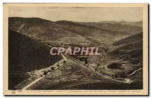 Ansichtskarte AK La route des Pyrenees Lacets de Peyresourde du cote de Luchon Vallee du Larboust