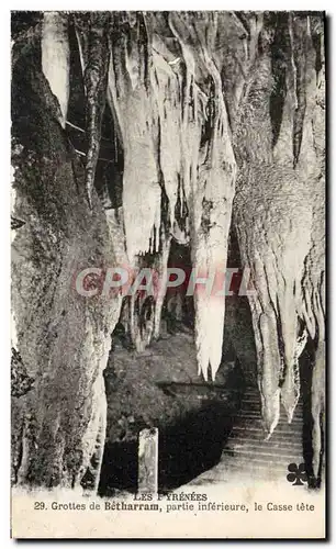 Ansichtskarte AK Grottes de Betharram Partie Inferieure le Casse tete