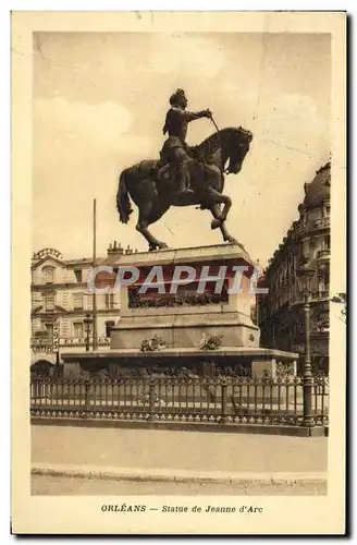Cartes postales Orleans Statue de Jeanne d&#39Arc