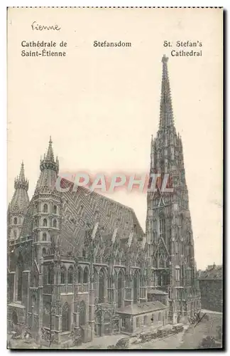 Cartes postales Vienne Cathedrale de Saint Etienne