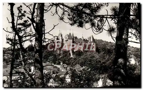 Moderne Karte Larochepot Chateau et Village de Vue de la Route de Saint Aubin