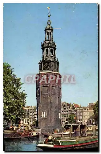 Cartes postales moderne Amsterdam Tour Montelbaan