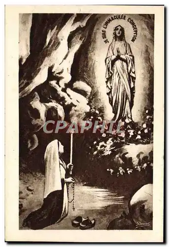 Cartes postales Lourdes L&#39Apparition