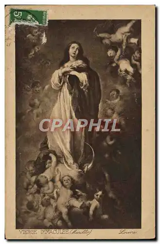 Cartes postales Vierge Immaculee Murillo