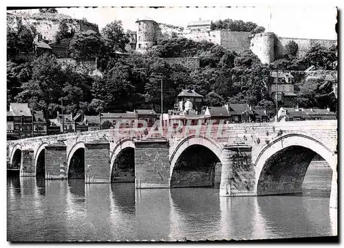 Moderne Karte Namur Pont De Jambes Et Citadelle