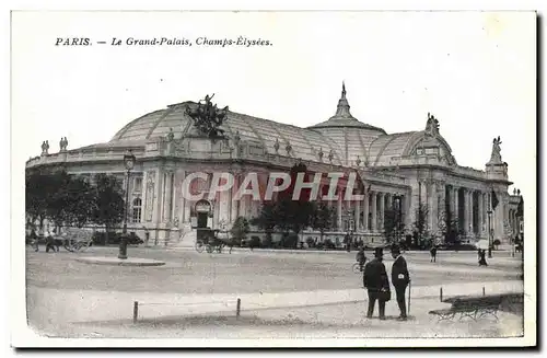 Ansichtskarte AK Paris Le Grand Palais Champs Elysees