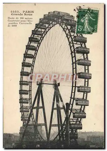 Cartes postales Paris Grand Roue