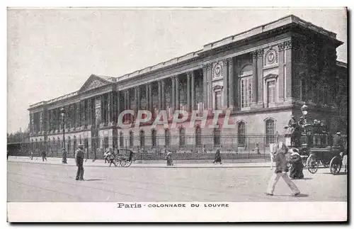 Ansichtskarte AK Paris Colonnade Du Louvre