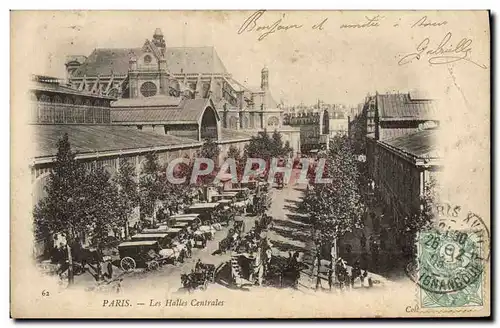 Cartes postales Paris Les Halles Centrales