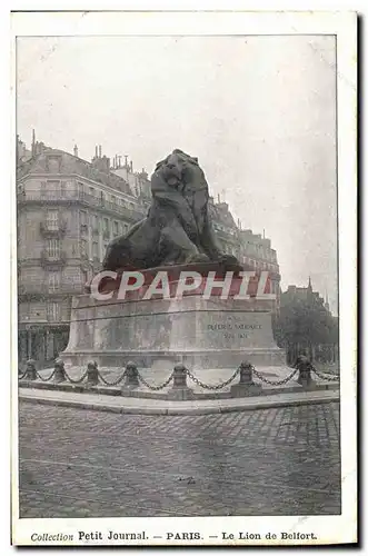 Cartes postales Paris Le Lion De Belfort