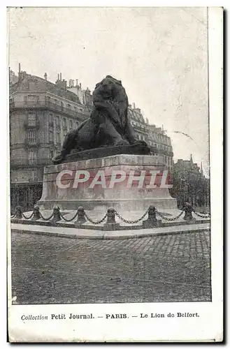 Cartes postales Paris Le Lion De Belfort