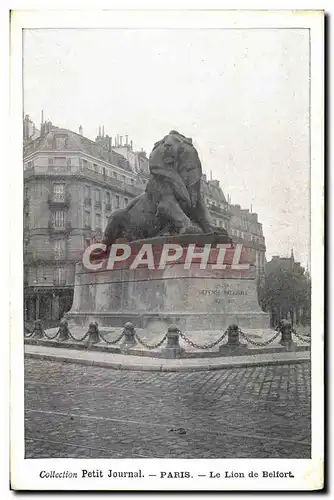 Cartes postales Paris Le Lion De Belfort