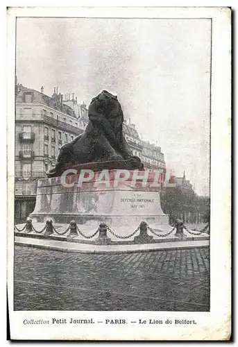 Cartes postales Paris Le Lion De Belfort