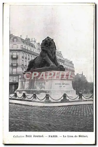 Cartes postales Paris Le Lion De Belfort