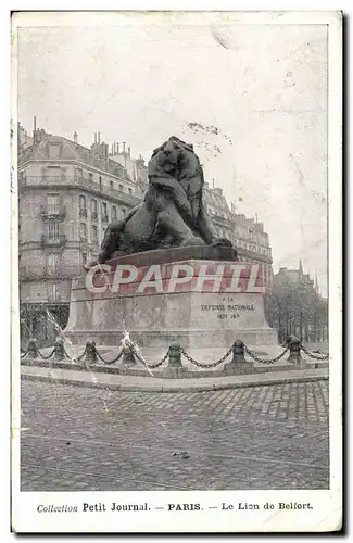 Cartes postales Paris Le Lion De Belfort