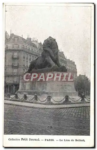 Cartes postales Paris Le Lion De Belfort