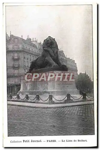 Cartes postales Paris Le Lion De Belfort