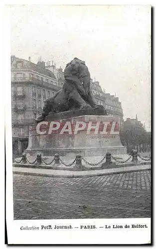 Cartes postales Paris Le Lion De Belfort