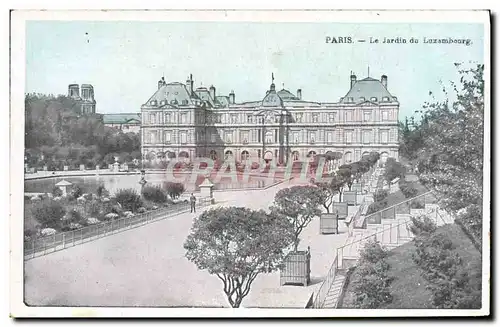 Cartes postales Paris Le Jardin Du Luxembourg
