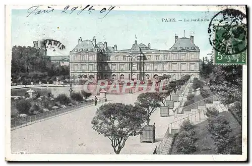 Cartes postales Paris Le Jardin Du Luxembourg