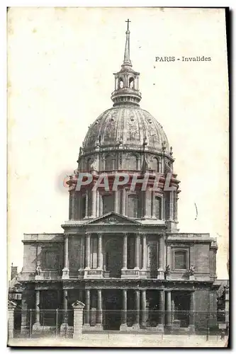 Cartes postales Paris Invalides