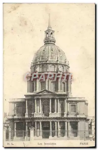 Cartes postales Paris Les Invalides