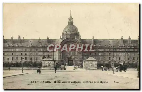 Ansichtskarte AK Paris Hotel Des Invalides Entree Principale