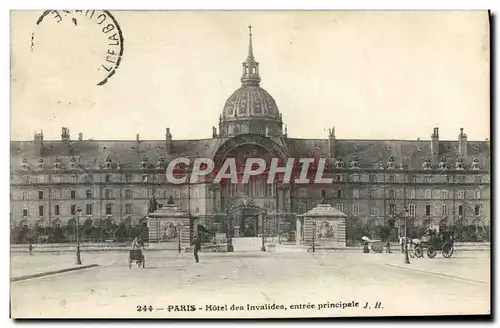 Ansichtskarte AK Paris Hotel Des Invalides Entree Principale