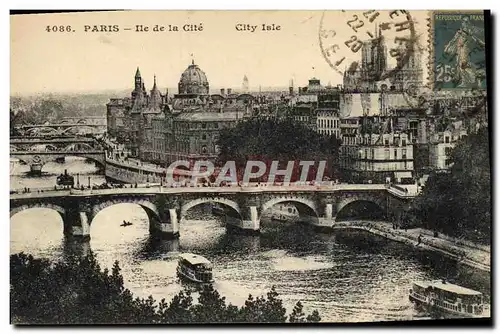 Cartes postales Paris Ile De La Cite