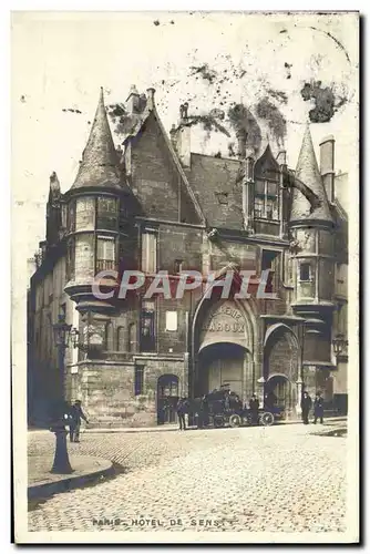 Cartes postales Paris Hotel De Sens