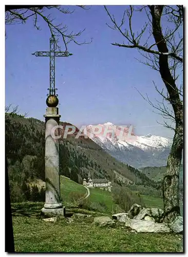 Cartes postales moderne Abbaye De Tamie Vue De La Croix Des Chaumes