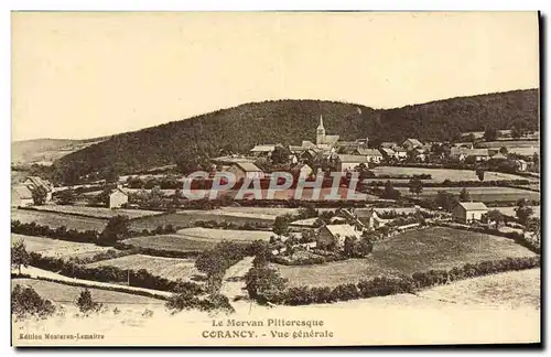 Ansichtskarte AK Le Morvan Pittoresque Corancy Vue Generale