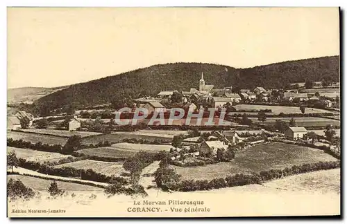 Cartes postales Le Morvan Pittoresque Corancy Vue Generale