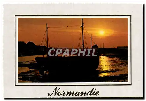 Cartes postales moderne La Normandie Pittoresque Bateaux