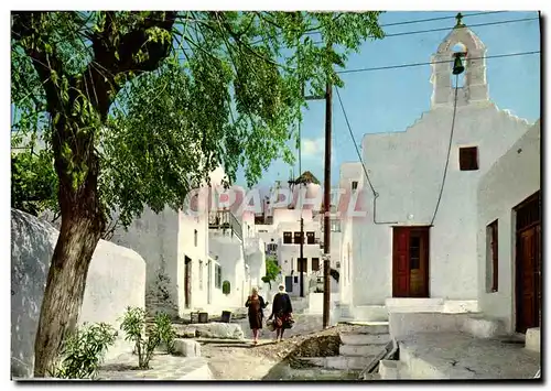 Moderne Karte Mykonos Picturesque