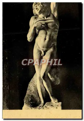 Cartes postales Michel Ange Paris Musee Du Louvre