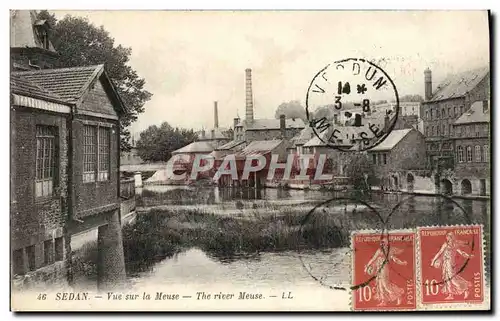 Cartes postales Sedan Vue Sur La Meuse