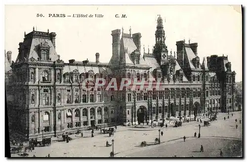 Cartes postales Paris L&#39Hotel De Ville