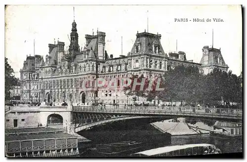 Cartes postales Paris L&#39Hotel De Ville