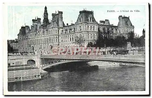 Cartes postales Paris L&#39Hotel De Ville